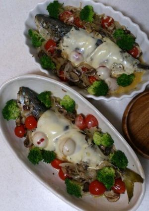 お魚丸ごと★フライパンでチーズ焼き-レシピのメイン写真