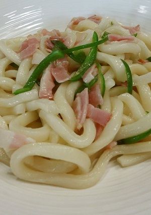 超簡単☆塩焼きうどん-レシピのメイン写真