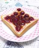 クリチージャム＆キャラメルのトースト♪