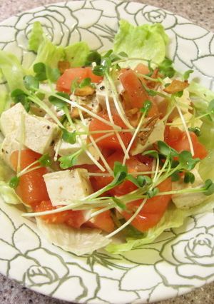 木綿豆腐とトマトのイタリアンサラダ-レシピのメイン写真