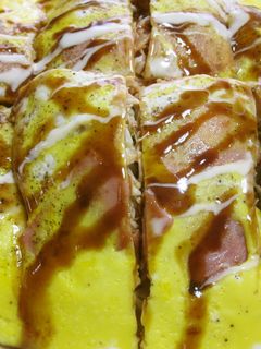 お好み焼きの味!★きゃべつベーコン玉子-レシピのメイン写真