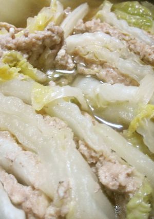 肉汁しみてる★白菜スープ煮-レシピのメイン写真