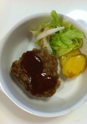 本物のハンバーグ-レシピのメイン写真