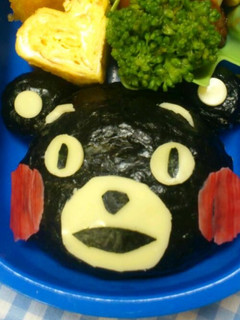 キャラ弁★くまもん-レシピのメイン写真