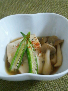 豆腐ときのこの煮物-レシピのメイン写真