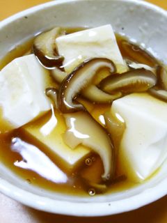 きのこあんかけ豆腐-レシピのメイン写真