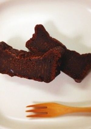 しっとりビターなガトーショコラ-レシピのメイン写真