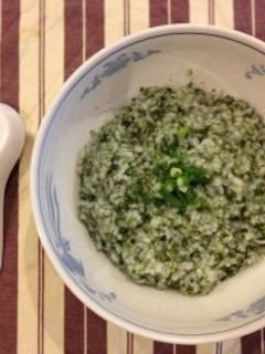 あおさのり粥-レシピのメイン写真