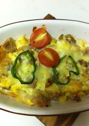 鶏肉と豆腐のグラタン風-レシピのメイン写真