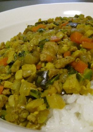 使いかけ野菜を一掃！うちのドライカレー-レシピのメイン写真