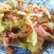 白いゴーヤと焼き豚の旨炒め