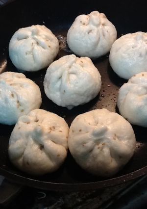 フライパンで作る◇肉まん-レシピのメイン写真