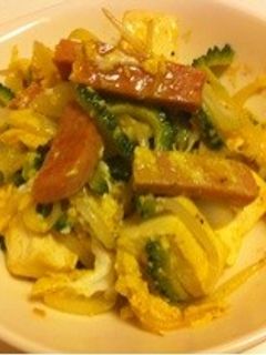 簡単、ゴーヤチャンプル-レシピのメイン写真