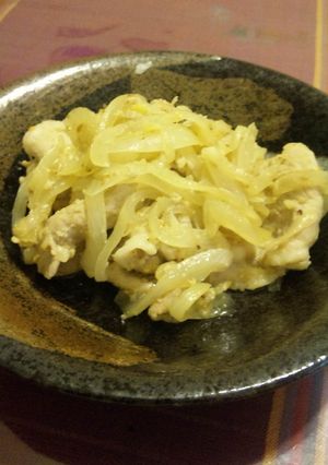 簡単♪豚・玉ねぎの塩麹炒め♪-レシピのメイン写真