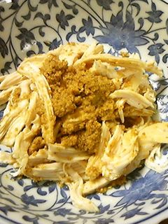 蒸し鳥のゴマ和え-レシピのメイン写真