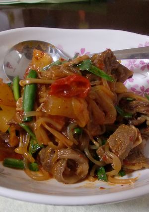 牛すじ肉の韓国風煮込み-レシピのメイン写真
