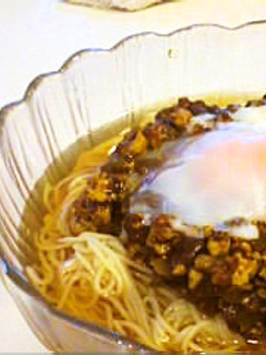 夏バテ知らず★キーマ素麺-レシピのメイン写真