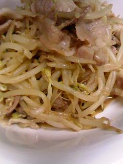 豚バラともやしのポン酢炒め☆-レシピのメイン写真