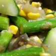 夏野菜の塩炒め