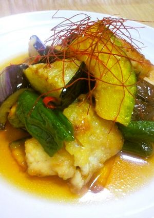 夏野菜のさっぱり鶏南蛮漬け♡-レシピのメイン写真