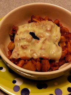 大豆のミートソース風ピリ辛グラタン-レシピのメイン写真