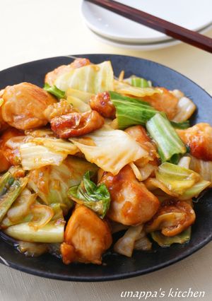 鶏ムネ肉とキャベツの回鍋肉風-レシピのメイン写真