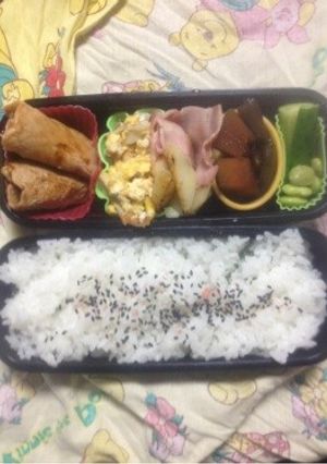 豚生姜焼き弁当-レシピのメイン写真