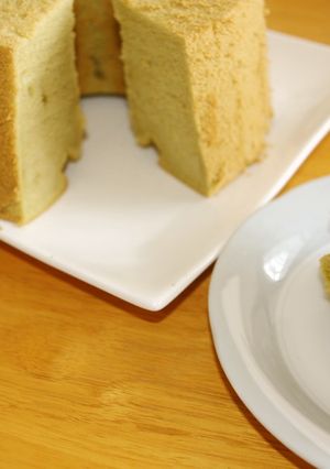 全卵★抹茶のシフォンケーキ-レシピのメイン写真