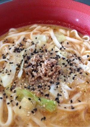 スープまで飲み干せる担々麺-レシピのメイン写真