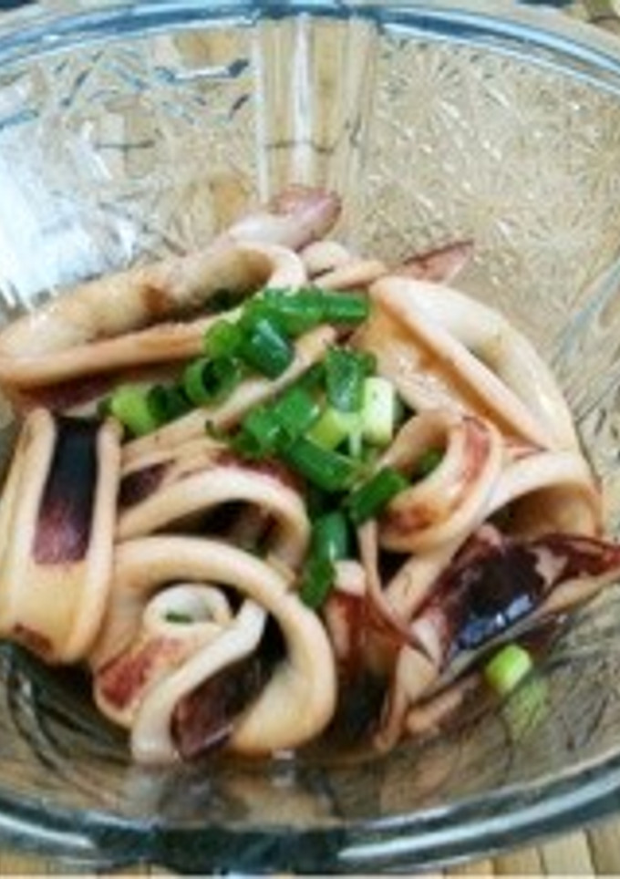 いかのさっと煮-レシピのメイン写真