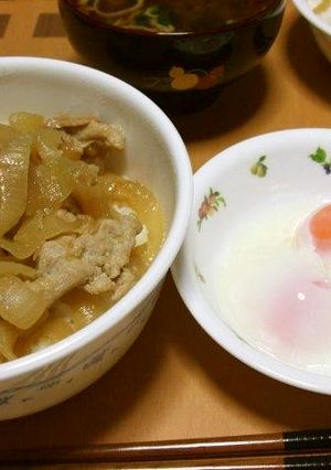 豚丼とろたまのっけ-レシピのメイン写真