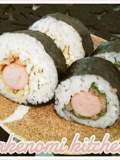 かつ風♪ウインナー海苔巻き-レシピのメイン写真