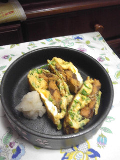 サンマ缶の卵焼き-レシピのメイン写真