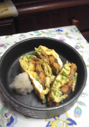 サンマ缶の卵焼き-レシピのメイン写真