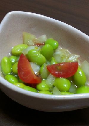 夏だけと言わず！一年中枝豆サラダ♪-レシピのメイン写真