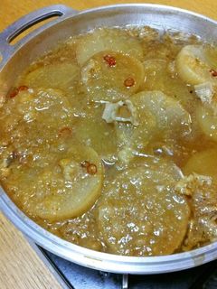 大根を天かすと油かすで炊いたん-レシピのメイン写真