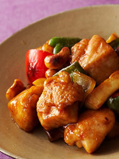 鶏胸肉と角切り野菜のオイスター酢炒め-レシピのメイン写真