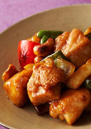鶏胸肉と角切り野菜のオイスター酢炒め-レシピのメイン写真