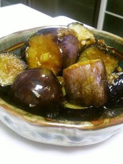 ゴロゴロ茄子の揚げ煮☆-レシピのメイン写真