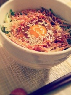 具沢山•即席冷やしうどん-レシピのメイン写真