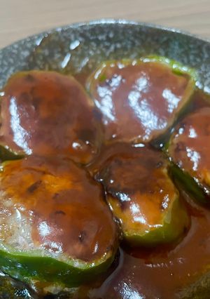 ピーマンの肉詰め-レシピのメイン写真
