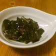 金時草の梅和え