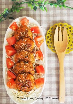 シャキッとふわっ♪カレーマヨチーズつくね-レシピのメイン写真