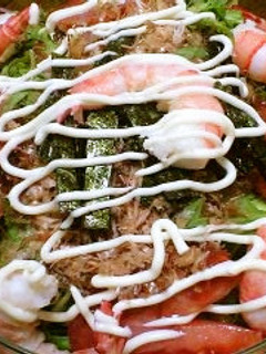 サラダうどん-レシピのメイン写真
