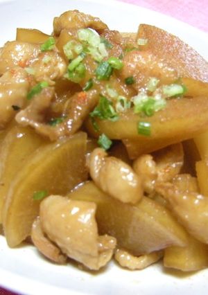 お弁当にも❤鶏皮と大根の煮物❤-レシピのメイン写真