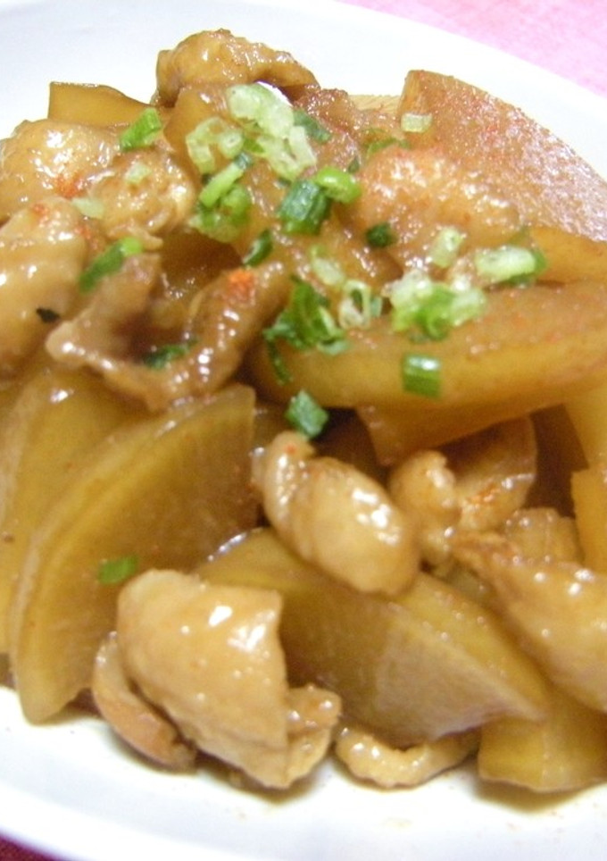 お弁当にも❤鶏皮と大根の煮物❤-レシピのメイン写真