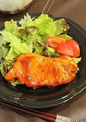 焼肉のタレで、お手軽ポークチャップ♪-レシピのメイン写真