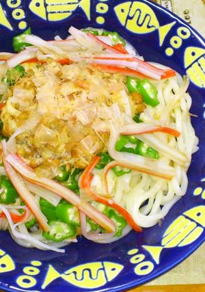 ネバネバうどん!-レシピのメイン写真