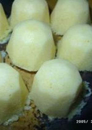 レンジで簡単！ふんわり一口蒸しケーキ-レシピのメイン写真