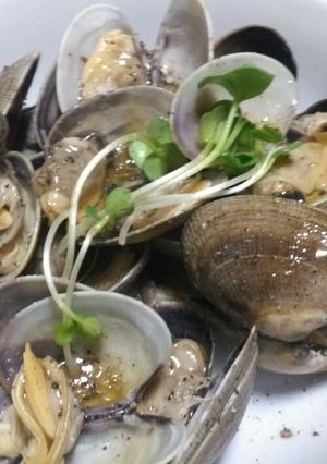 アサリの酒蒸し-レシピのメイン写真